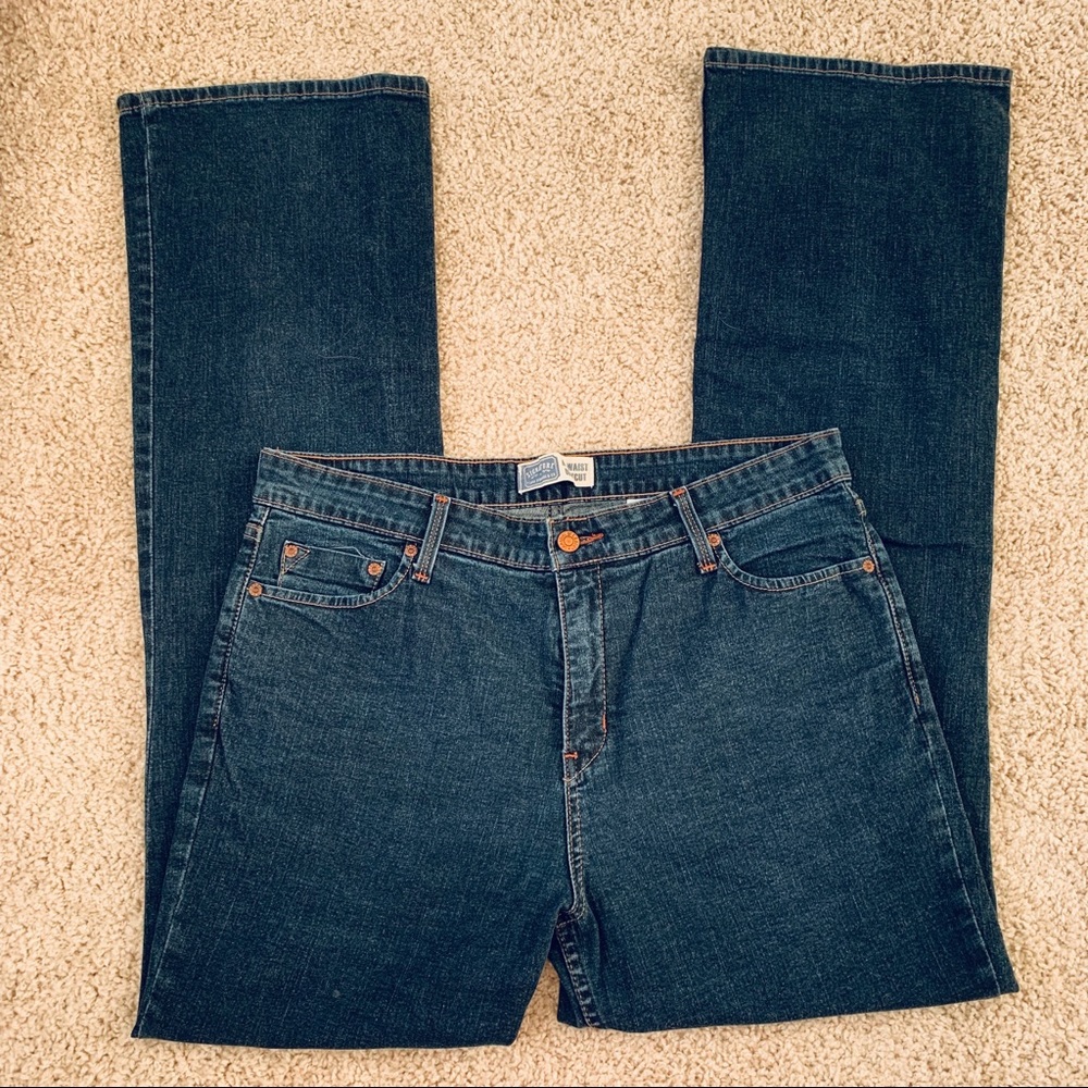 Levi's At Waist Bootcut Jeans Size 16 Long
